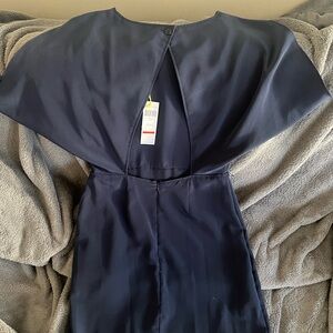 Navy blue dress